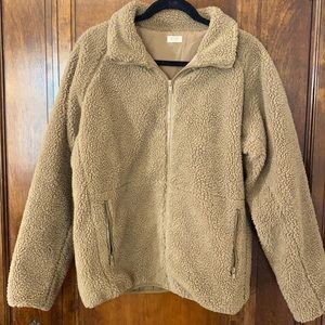 Brandy Melville teddy jacket